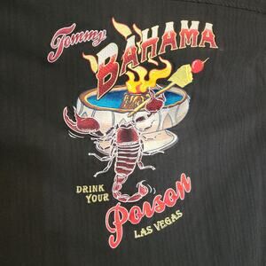 Tommy Bahama Silk Button Up Shirt Large Scorpion Poison Las Vegas Size XL